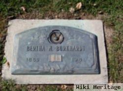 Bertha M Burkhardt