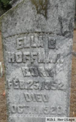 Ella B Jenkins Hoffman