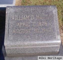 William D Martin