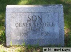 Oliver Wendell Holmes