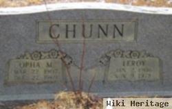 Opha M. Chunn