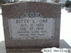 Betty L. Orr