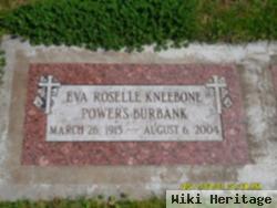 Eva Roselle Kneebone Burbank