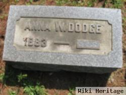 Anna W. Dodge