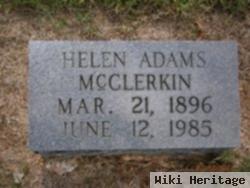 Helen Adams Mcclerkin