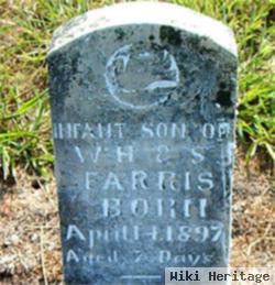 Infant Son Farris