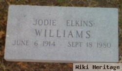 Josephine Lula "jodie Lou" Jones Williams