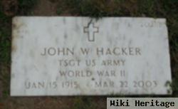 John W Hacker