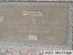 Lillian D Fraser