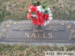 Belah Inez "billie" Stratton Nalls