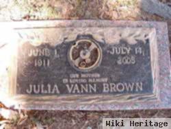 Julia Vann Brown