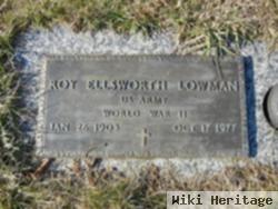 Roy Ellsworth Lowman