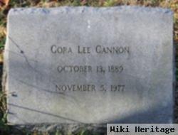 Cora Lee Cannon