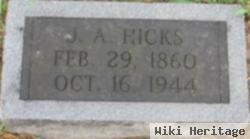 J. A. Hicks