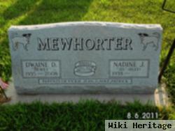 Dwaine D. "dewey" Mewhorter