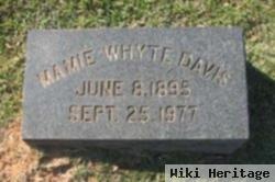 Mamie Whyte Davis