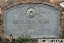 Bernadine Elizabeth Schellinger Durfee