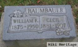 William Frederick "red" Baumbauer