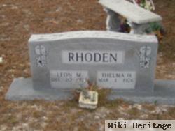 Thelma Herring Rhoden