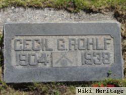 Cecil George Rohlf