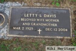 Letty L Davis