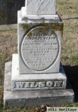 Caroline Randolph Woodson Wilson