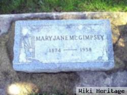 Mary Jane Mcgimpsey