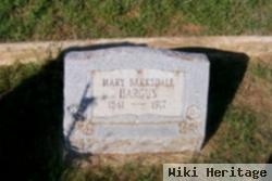 Mary Louisa "mollie" Barksdale Hargus