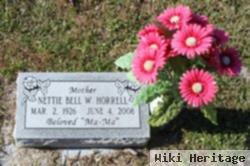Nettie Bell W Horrell