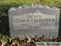 Solomon E. Henderson