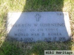 Warren W Hornung