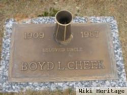 Boyd Livingston Cheek