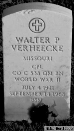 Walter P Verheecke