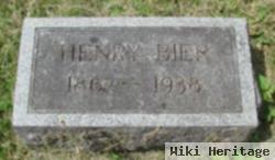 Henry Bier