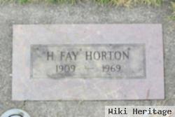 H Fay Horton