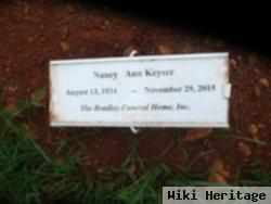 Nancy Ann Shuler Keyser