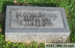 M. G. Thompson