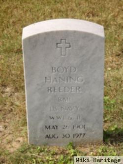 Boyd Haning Reeder