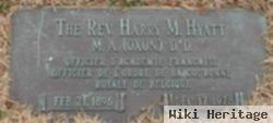 Rev Harry M. Hyatt