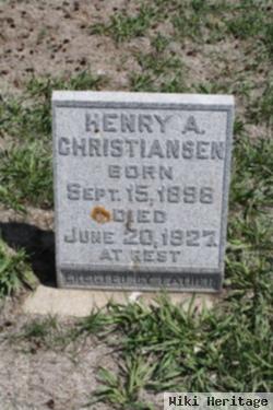 Henry A Christiansen