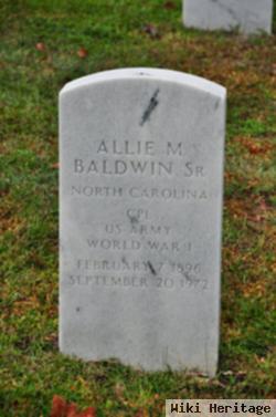 Allie Montgomery Baldwin, Sr