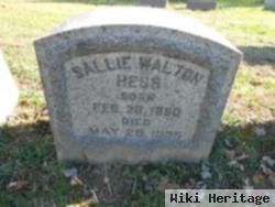 Sallie Walton Hess