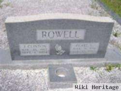 Pearl Lee Rowell