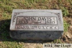Maj John Davis