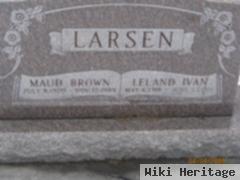 Maud "penny" Brown Larsen