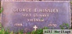 George E Hinsley