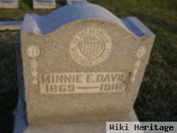 Minnie E Bate Davis