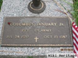 Pvt Columbus January, Jr