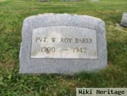 Roy Wesley Baker