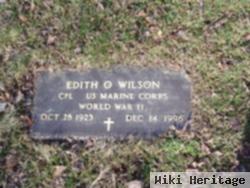 Edith O. Wilson